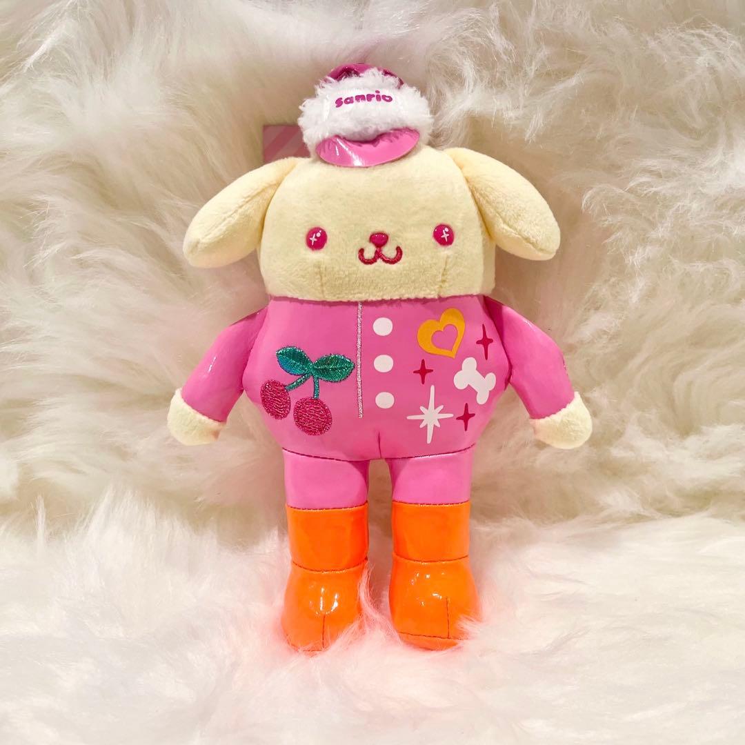サンリオ 原宿 限定 マスコットホルダー ポムポムプリン 脚長 - メルカリ