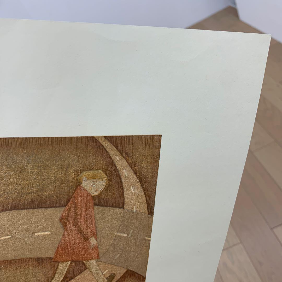 鈴木敦子「ついてくる」2007年 限定24 木版画 - メルカリ