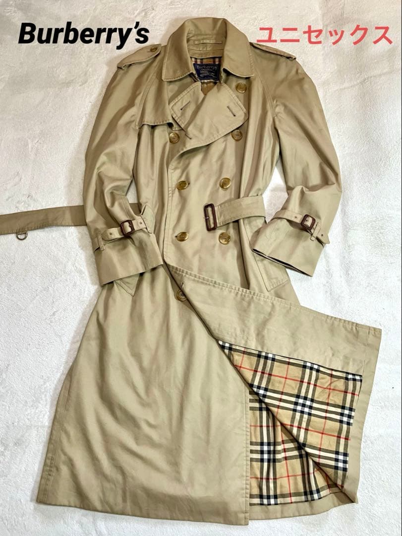 バーバリー　トレンチコート ロング120 裏地ノバチェック総柄　ベルト　XL￼ burberry/バーバリー通販 | ロング チェックラペル ギャバジン
