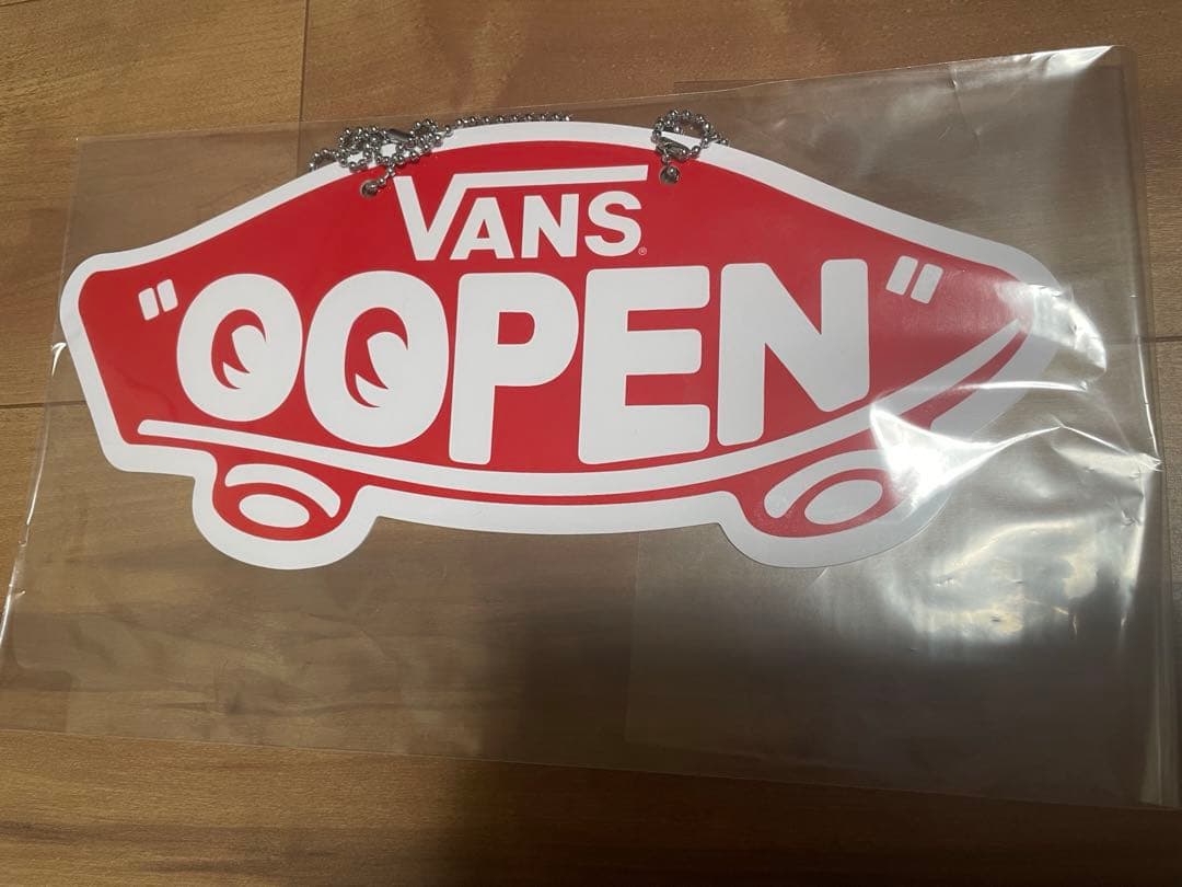 VANS オープン・クローズド サインボード & ステッカー ホットロッド