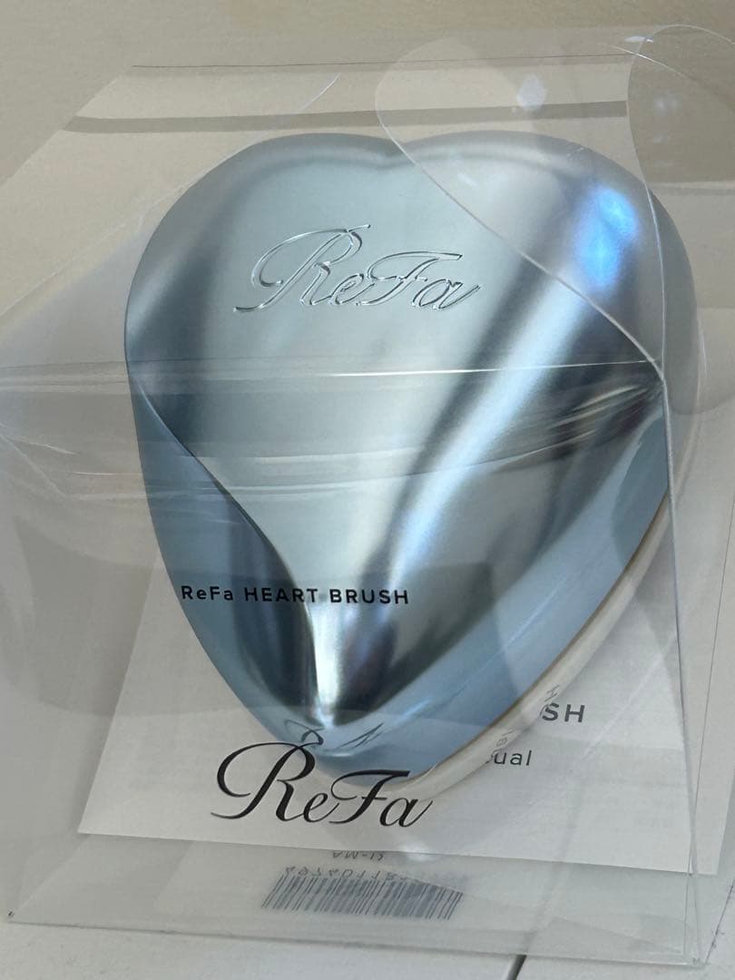 ReFa ハートブラシ シルバースカイ Amazon HEART BRUSH - メルカリ