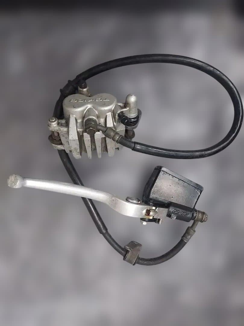 kx80 85 ブレーキ キャリパー マスター ksr 50 80 流用 - メルカリ