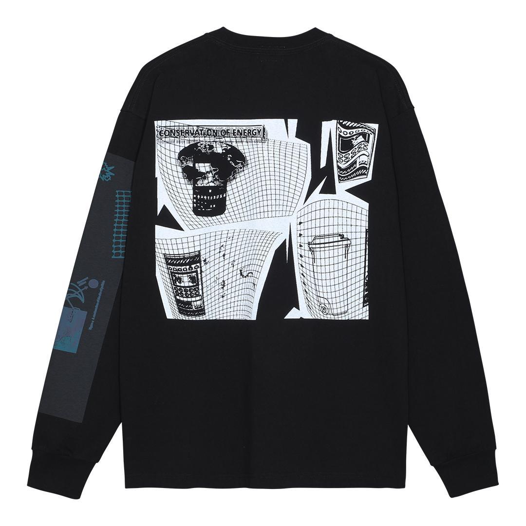 C.E Cavemptブラック ロングスリーブ Tシャツ - メルカリ