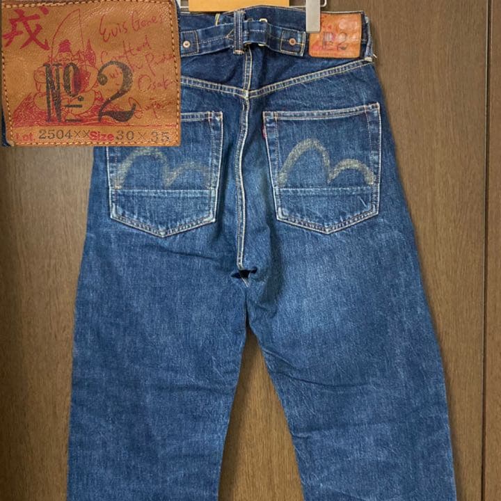 EVIS 旧タグ 2504 W30 EVISU エヴィス デニムパンツ ジーンズ - メルカリ
