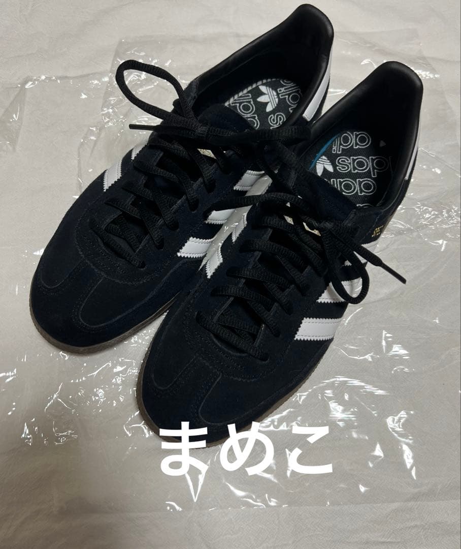 adidas　ハンドボールスペツィアル　Black×white　25.5cm