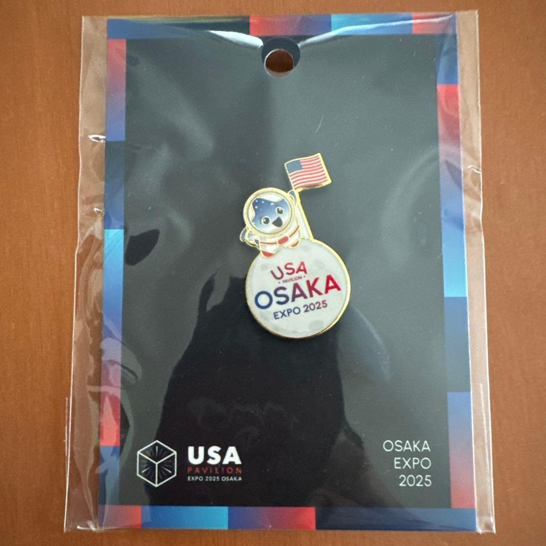 大特価☆大阪万博 2025 アメリカ館 パビリオン スパーク ピンバッジ
