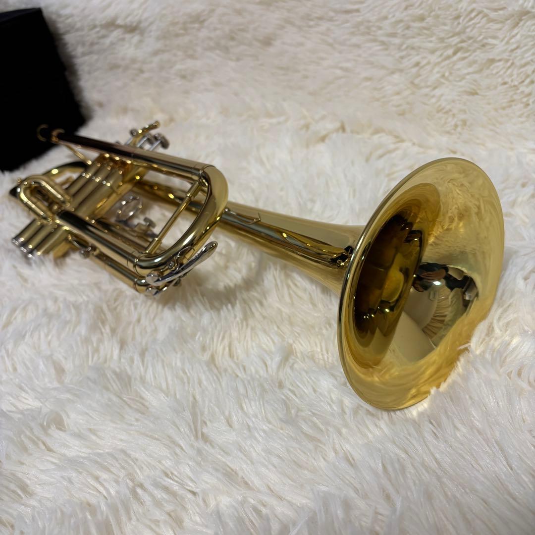 Soleil ソレイユ トランペット Bb管 ゴールドラッカー 純正ケース付