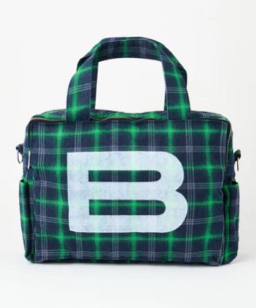 新品 BEEDEN BIG B LOGO BAG CHECK