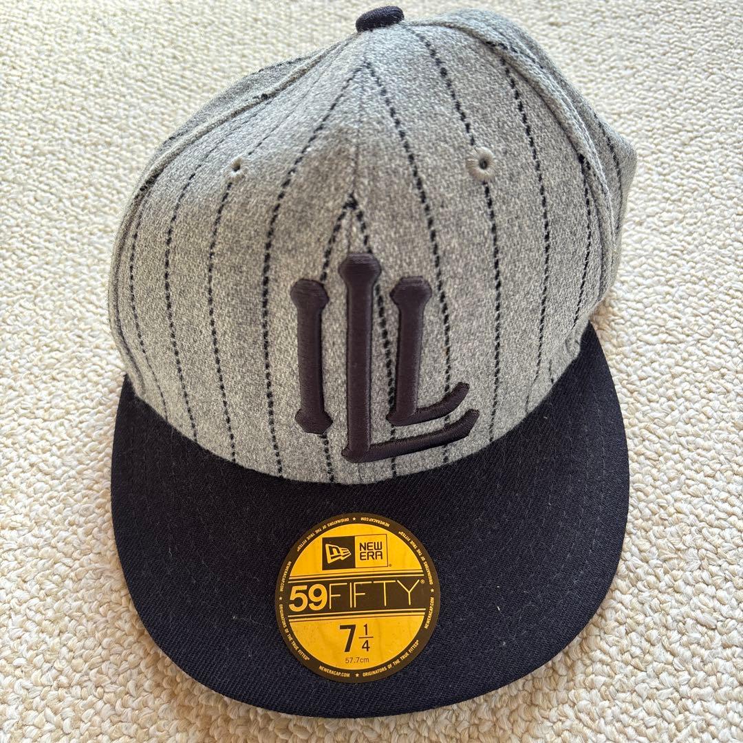 New Era 59FIFTY キャップ 7 1/4 グレー/ブラック - メルカリ