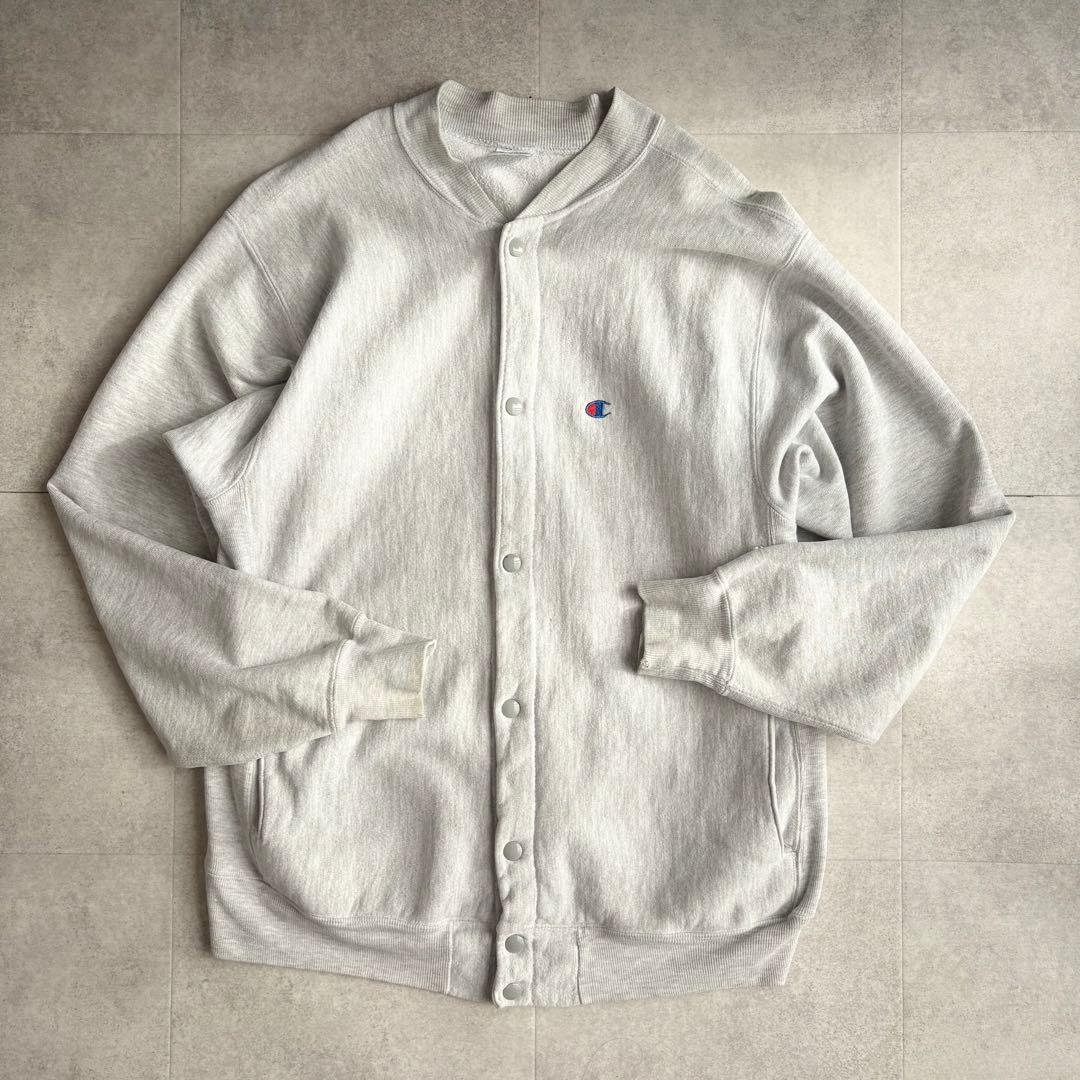 90s Champion Reverse Weave リバース グレー Lサイズ 中古・古着通販】Champion (チャンピオン) 90s リバースウィーブ
