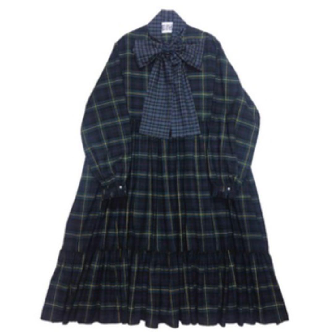 HEIHEI リボンワンピース グリーン - メルカリ