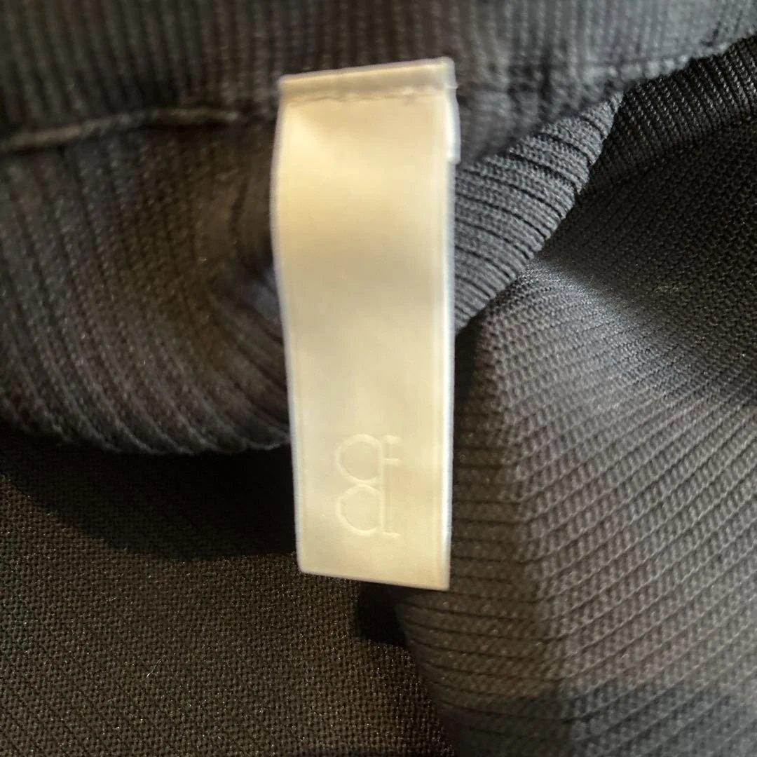 CFCL 定番 黒 フレアスカート リブ編み - メルカリ