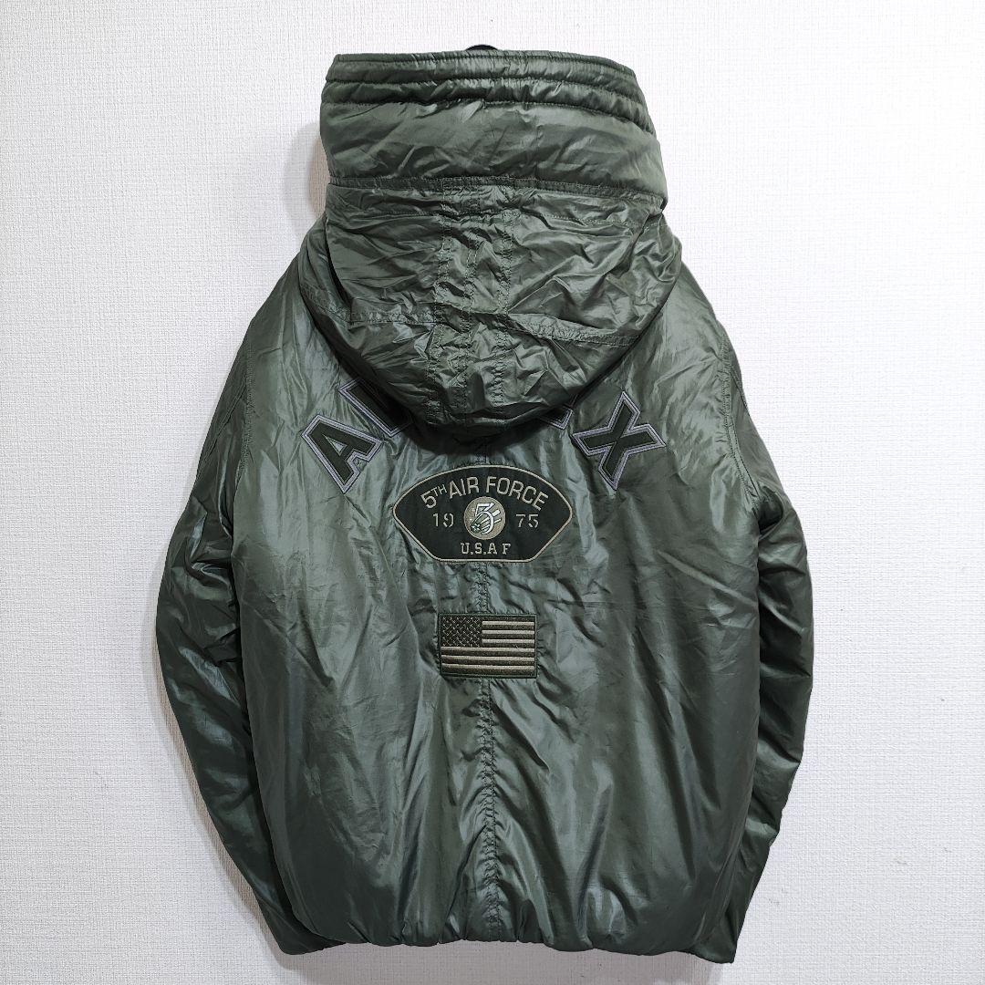 AVIREX 5th AIR FORCE 5周年記念 中綿 アーチロゴジャケット - メルカリ