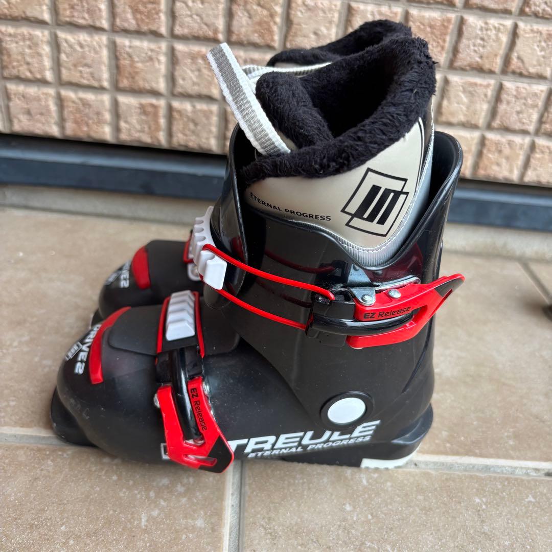 ジュニア　子供　スキーセット　スマロー　90cm スキーブーツ　18.0cm