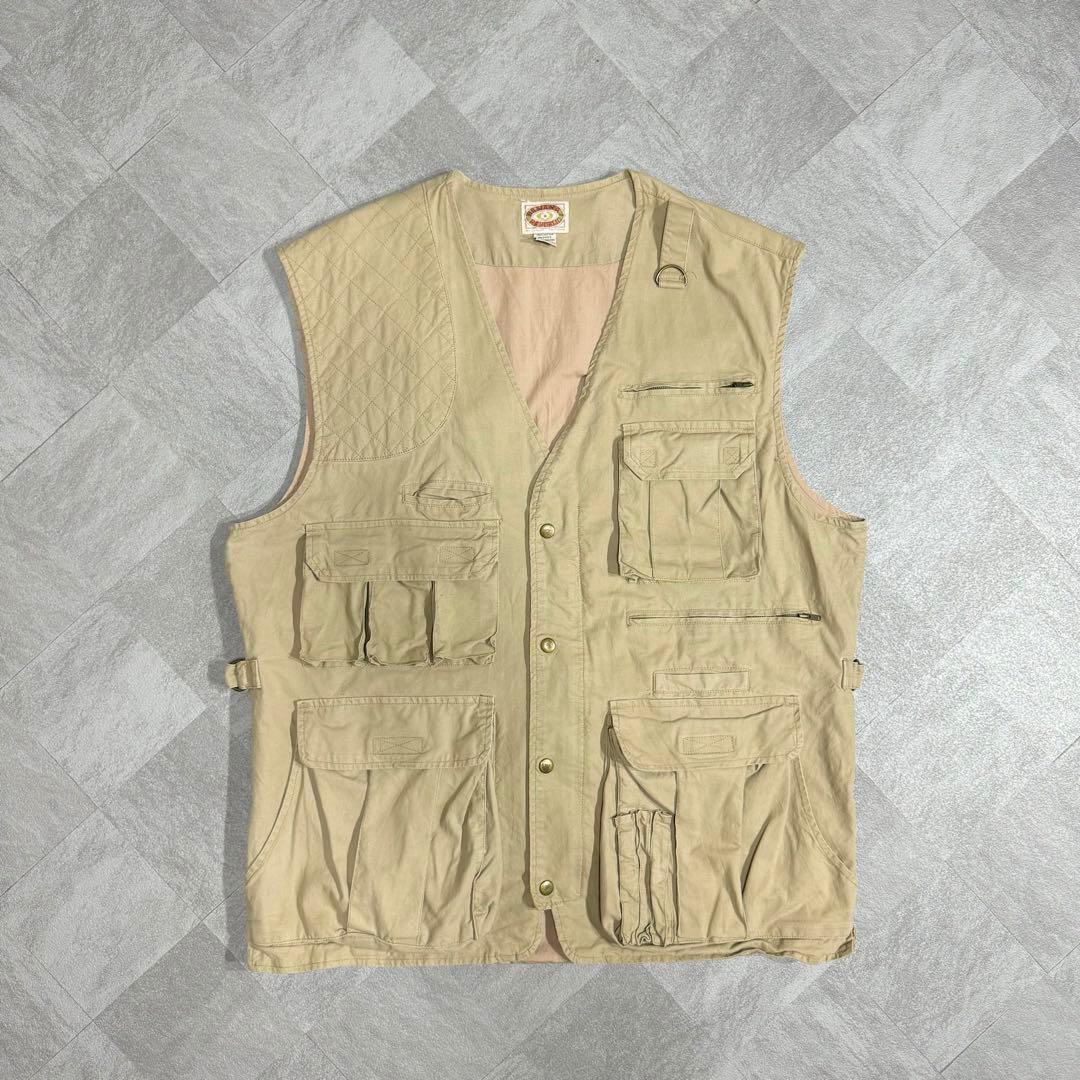 極上】バナナリパブリック フィッシングベスト 80s 最初期タグ 美品