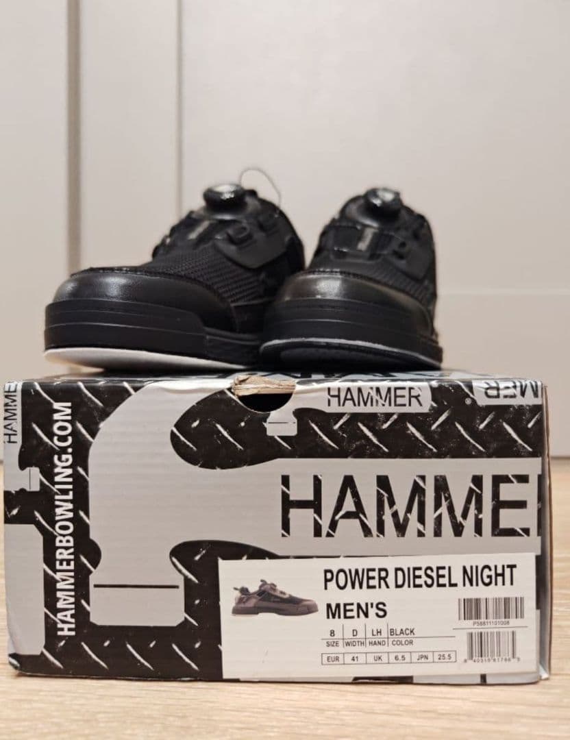 日本未発売 Hammer ハンマー ボウリングシューズ 左利き用25.5cm