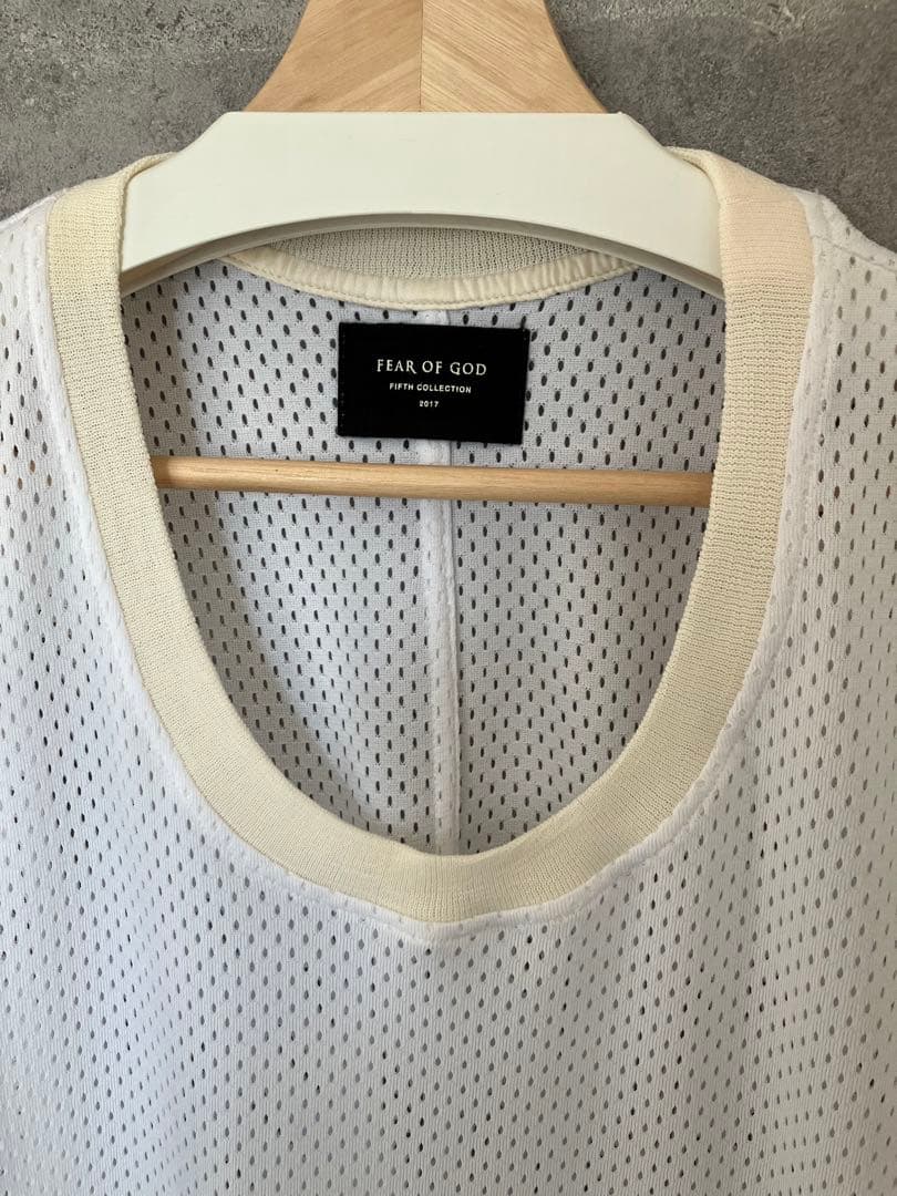 Fear of God メッシュタンクトップ 2017フィアオブゴッド ホワイト