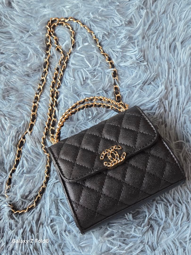 シャネル ビューティー ノベルティ ミニ フラップバッグ（ブラック