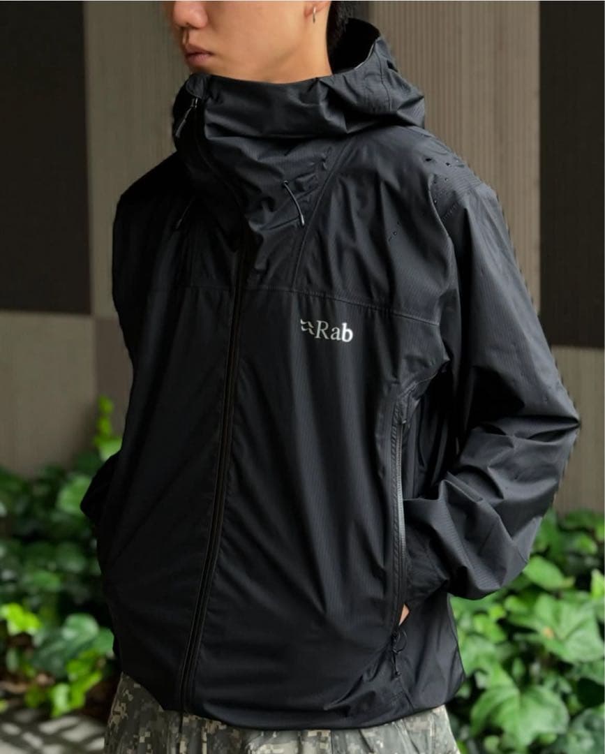 Rab マウンテンパーカー ブラック Rab（ラブ） マウンテンパーカー ウインドブレーカー RAB Original