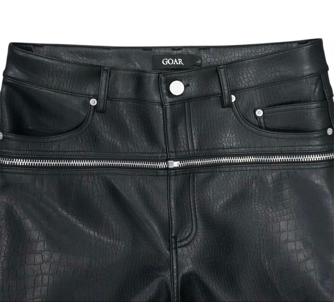 希少L】goar.archive クロコ レザー Matte leather - メルカリ