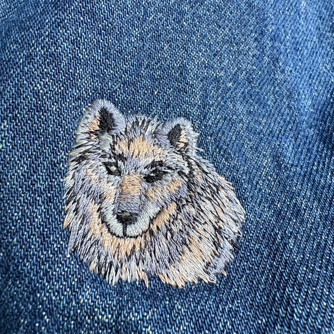 80s-90s USA製 ポロラルフローレン デニムカバーオール ブランケット