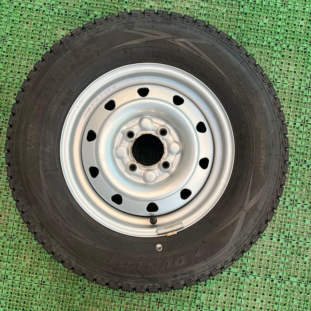 165R13 6PR LT 2022年製造 旧プロボックス ホイールセット2本② - メルカリ