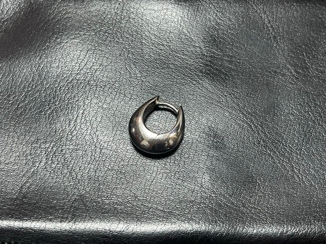 TOM WOOD トムウッド アイスフープピアス　925 片耳 TOM WOOD（トムウッド） ピアス Ice Hoop Small Gold アイス フープ