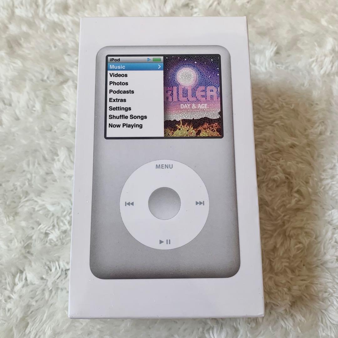 【新品未使用・付属品付き】iPod classic 160GB シルバー 美品！！iPod Classic シルバー 160GB - メルカリ