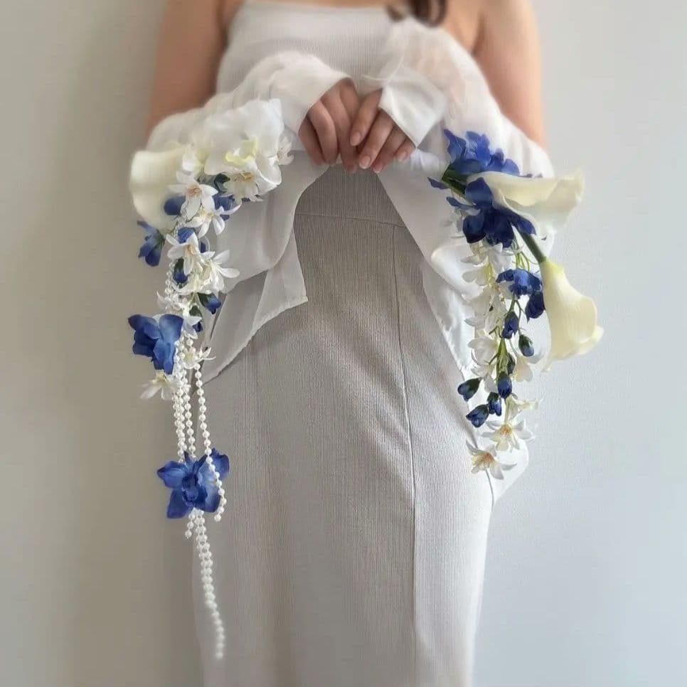 アーティフィシャルフラワー ＊ ウェディングブーケ 韓国 ブーケ