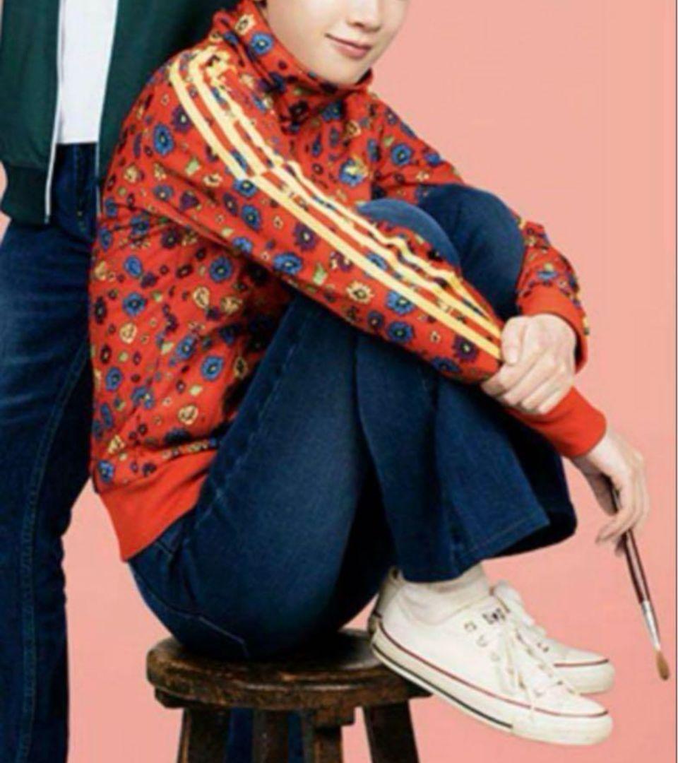 かくかくしかじか』永野芽郁 adidas×ロデオクラウンズ 花柄ジャージ M