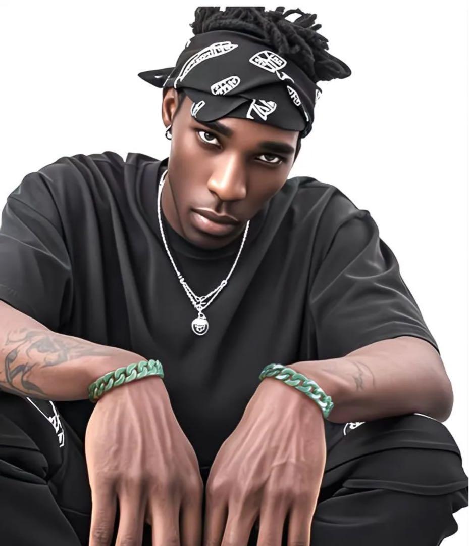 ブレスレット メンズ 翡翠 エメラルドジャード キューバンチェーン