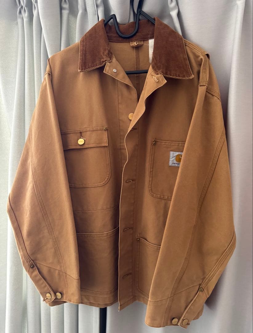 Carhartt ミシガンチョアコート 80s〜90s 星タグ 裏地なし 42 - メルカリ
