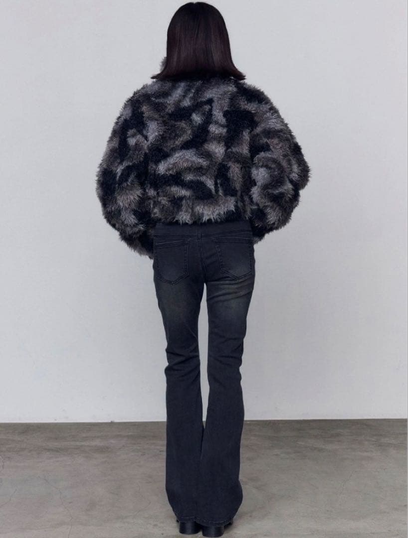 EMODA】シングルミニボアブルゾン - メルカリ