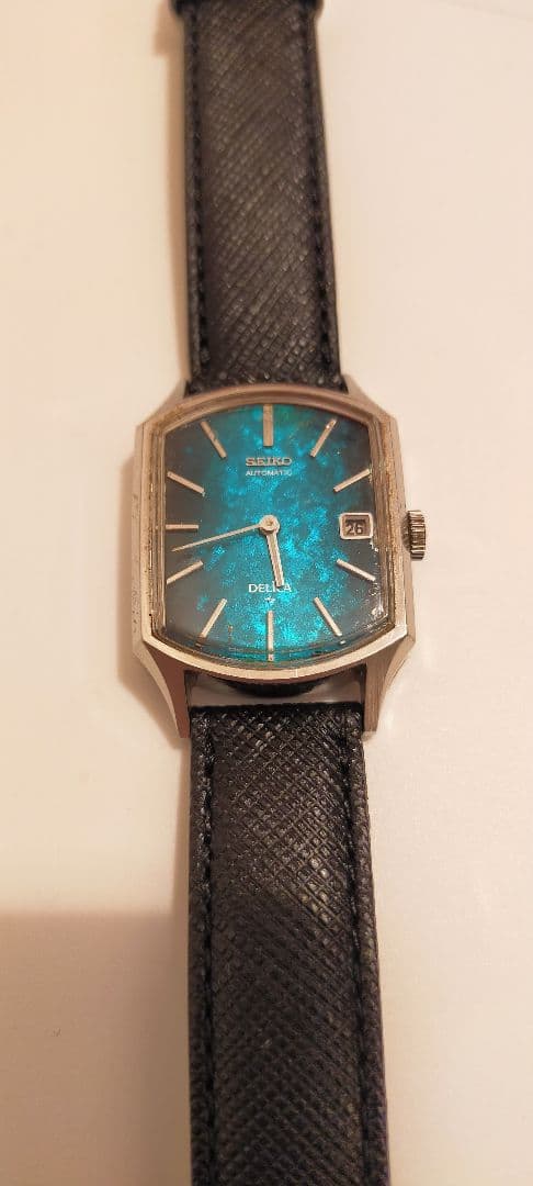 SEIKO DELICA セイコー デリカ 自動巻きエメラルド文字盤 - メルカリ