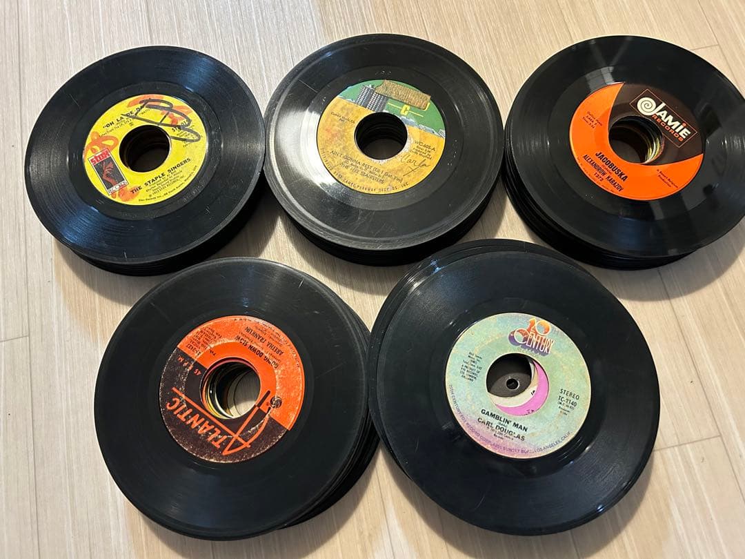 7インチsoul funk oldies 100枚セットジャンク　② まとめ売り ☆8/2(土)オンラインショップ出品開始☆◎7/26(土) SOUL・FUNK 7inch