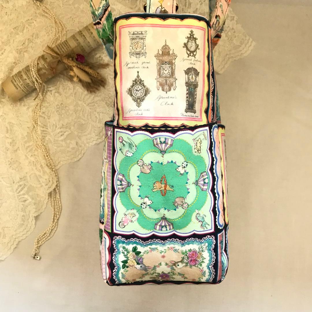 お花の子様 オーダー品 トートバッグ A4サイズ ユキエモン ハンドメイド