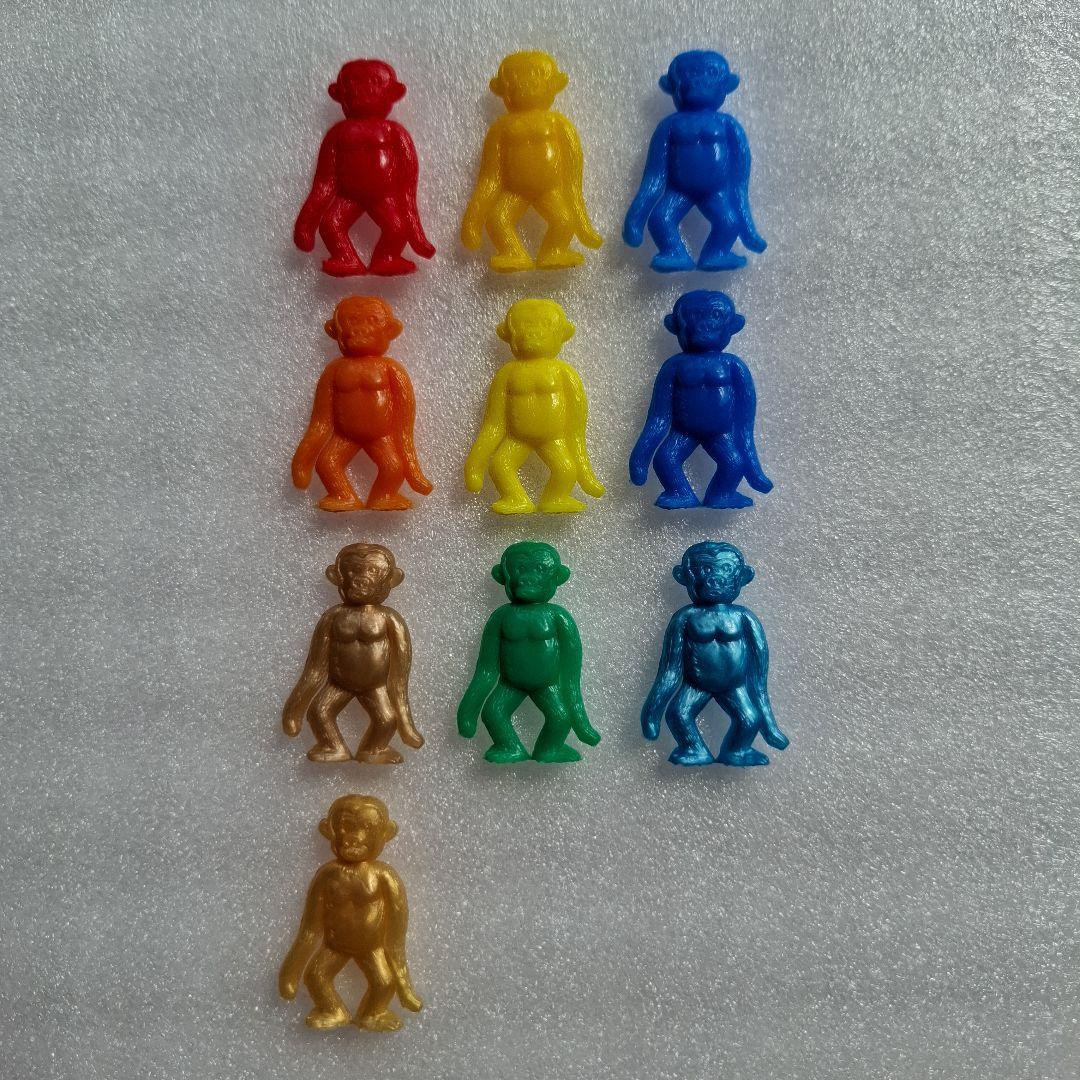 食玩 コリス フエラムネ おまけ おもちゃばこ 豆動物 さる 10点 - メルカリ