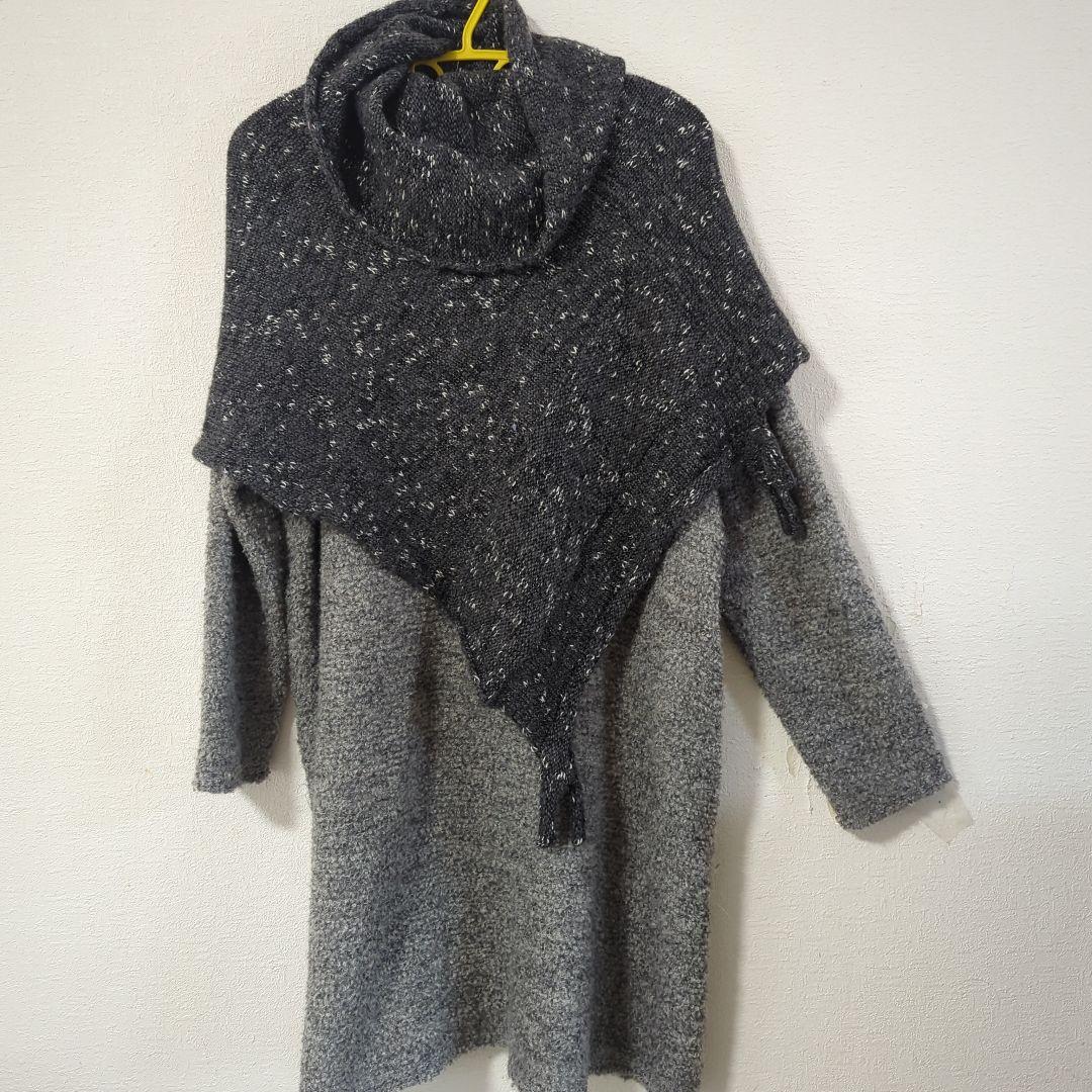 ヨーガンレール ウールコットンのケープ ウォーマー ババグーリお好き