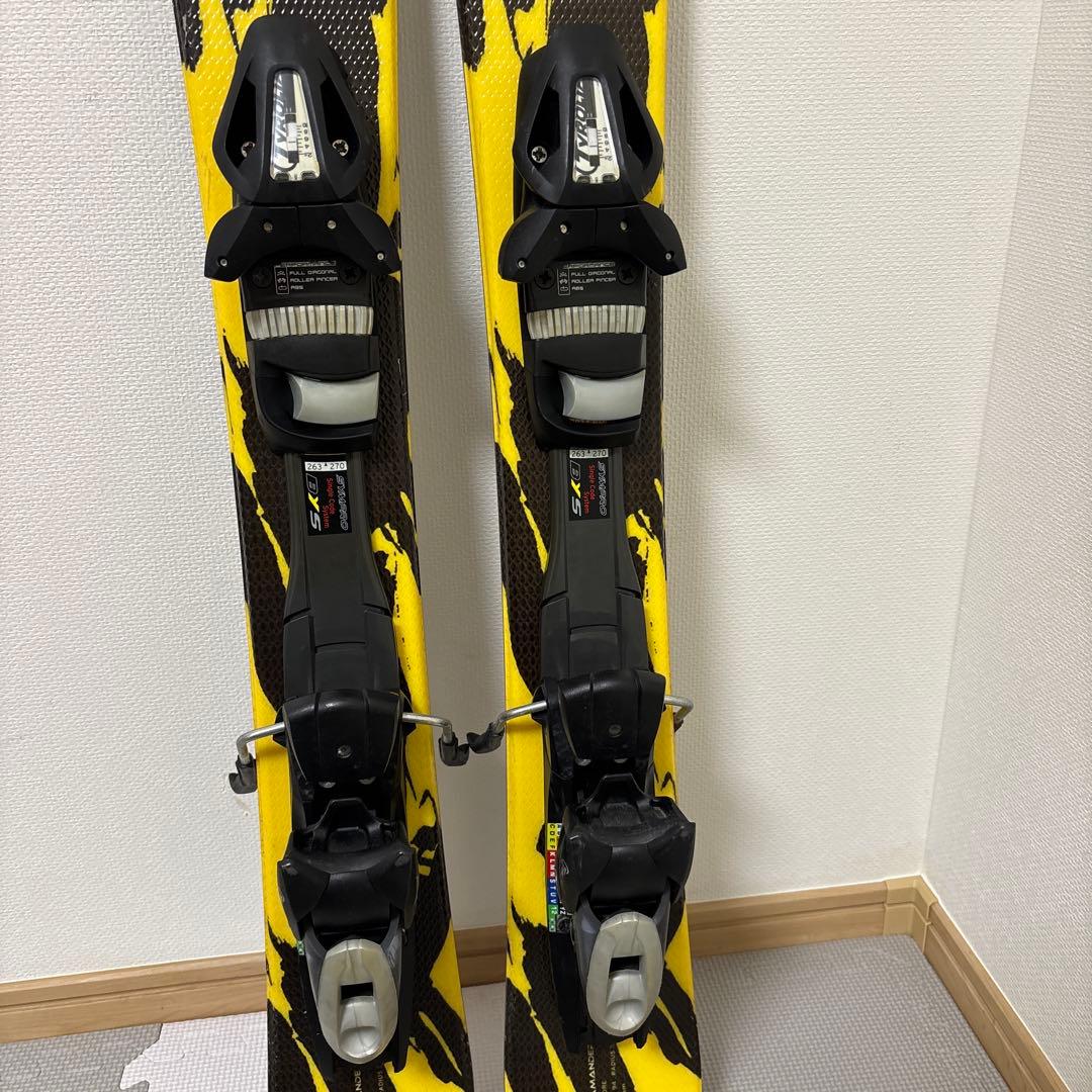 状態良好 HEAD SALAMANDER 調節ビン付 SYMPROショートスキー - メルカリ