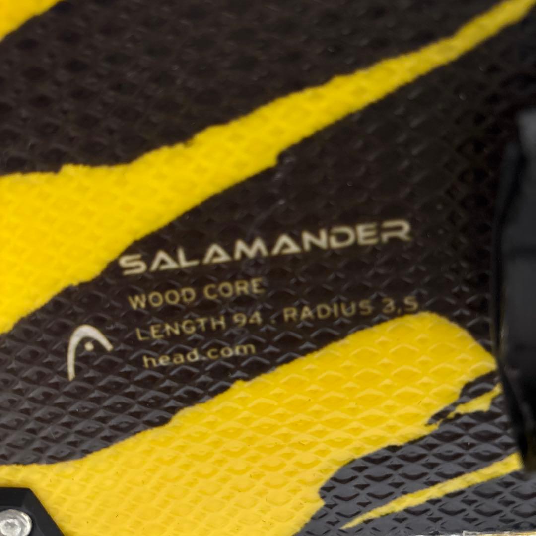 状態良好 HEAD SALAMANDER 調節ビン付 SYMPROショートスキー - メルカリ