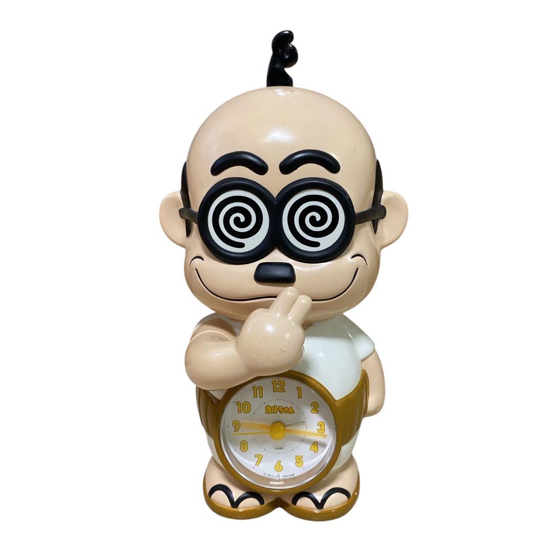 美品 加トちゃん ドリフターズ 加藤茶 目覚まし時計 昭和レトロ - メルカリ