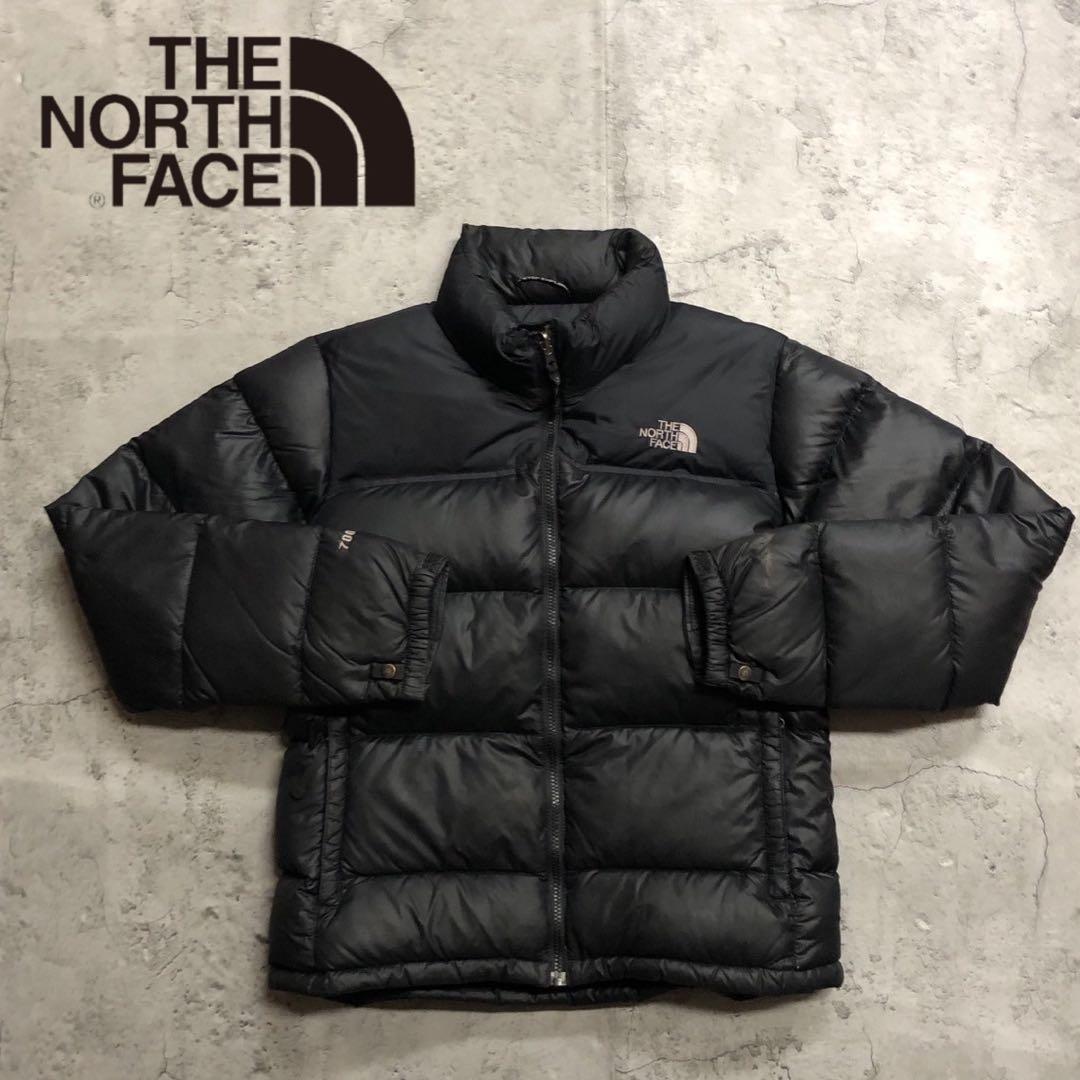 ザノースフェイス 700フィル ヌプシ ダウンジャケット ブラック