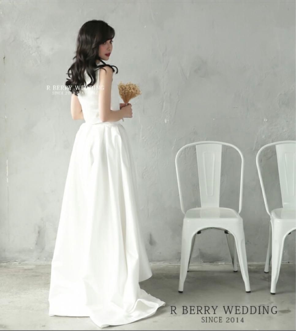 【お値下げ中❣️】R BERRY WEDDING ウェディングドレスXSセパレート