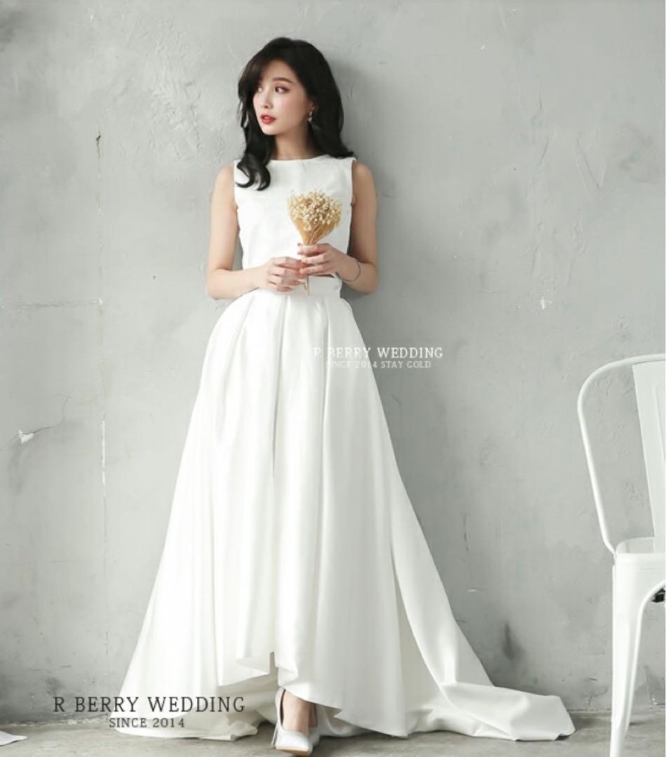 【お値下げ中❣️】R BERRY WEDDING ウェディングドレスXSセパレート