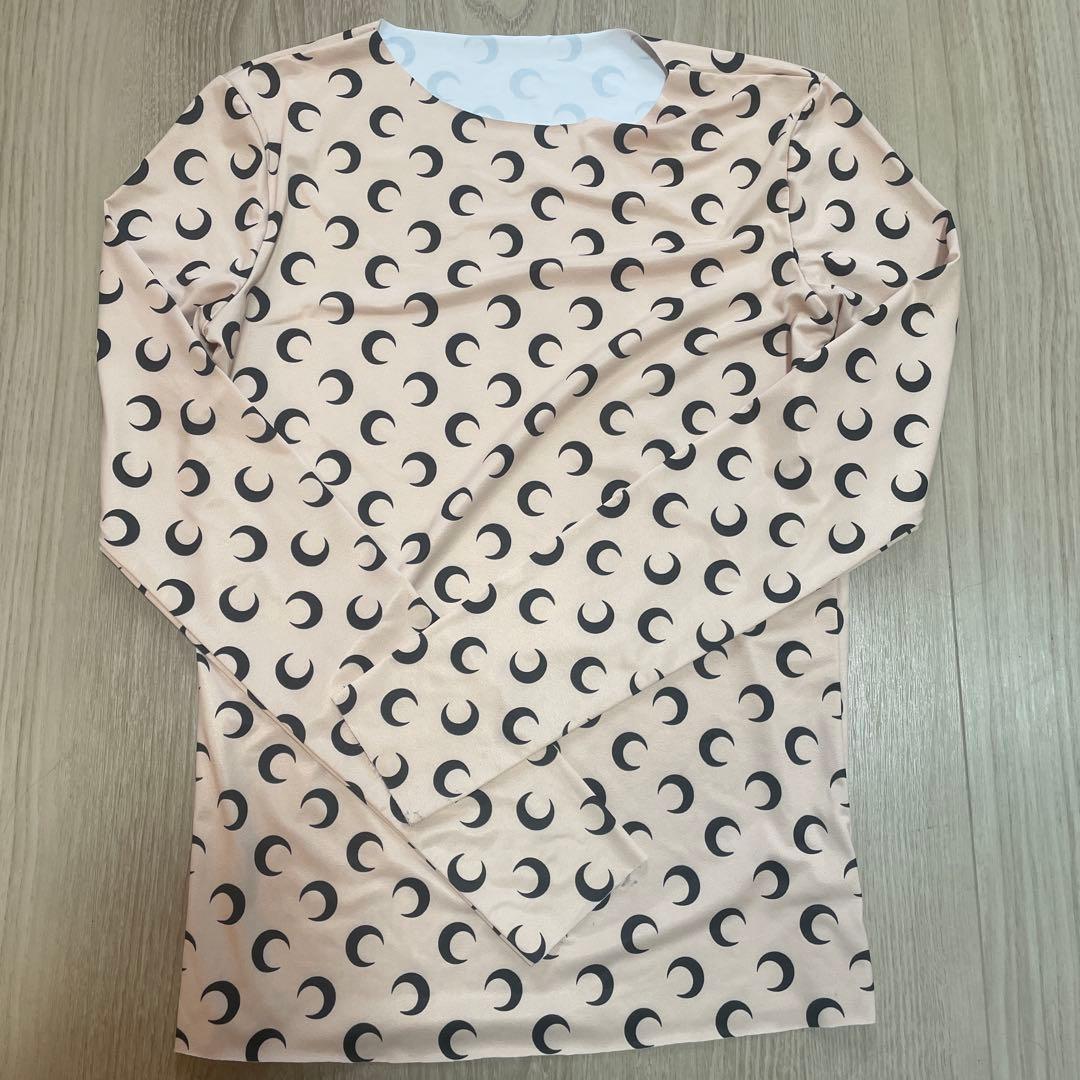 MARINE SERRE マリーンセル ベージュ 長袖S - メルカリ