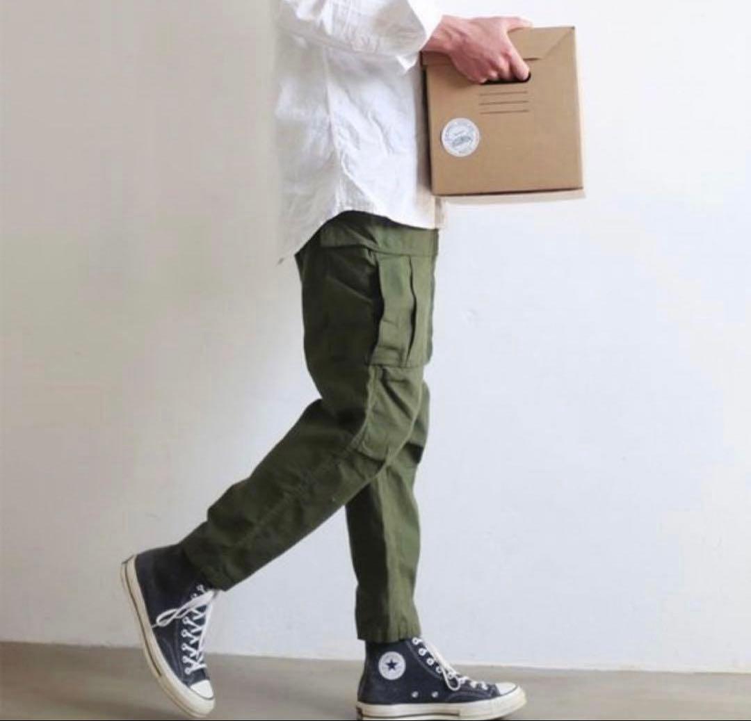 orslow スリム ジャングル ファティーグ カーゴ パンツ 3 L - メルカリ
