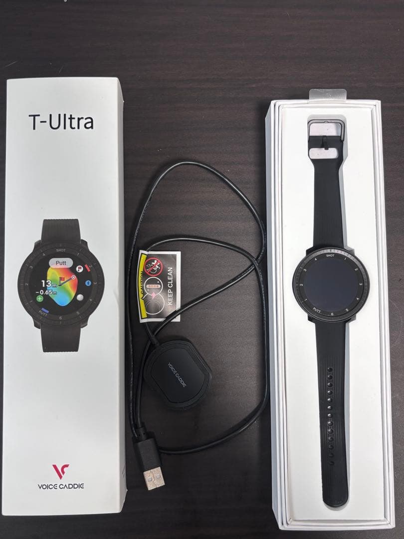 VOICE CADDIE T-Ultra ブラック T-Ultra 腕時計タイプ 距離計測器(距離測定器)|Voice Caddie(ボイス