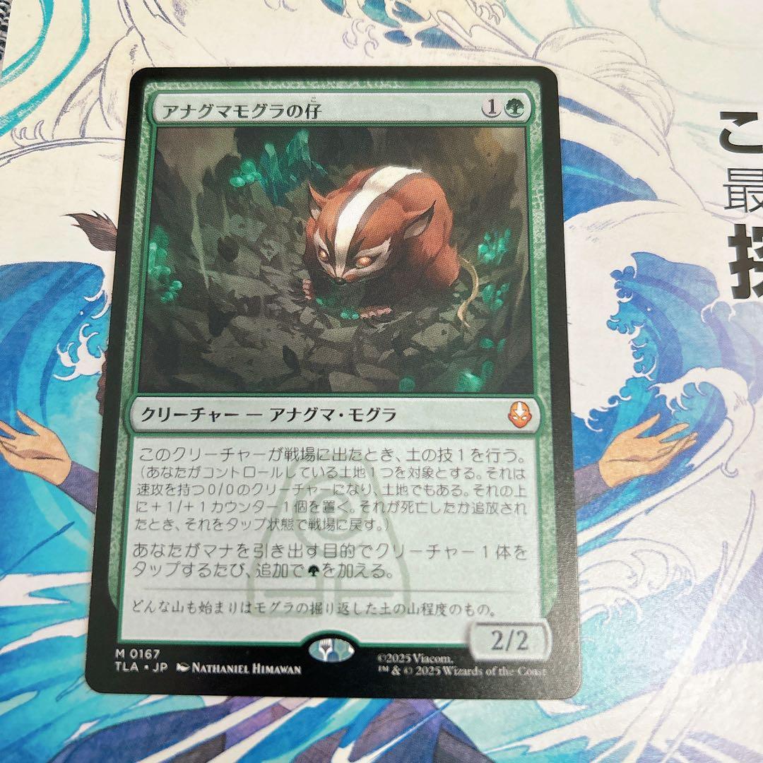 【MTG】アナグマモグラの仔 アナグマモグラの仔 (Badgermole Cub) · Avatar: The Last Airbender