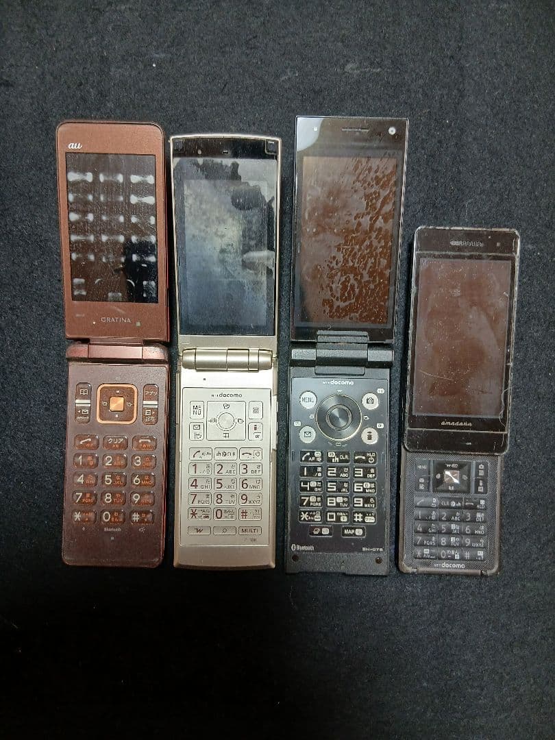 が*ら様 【ジャンク品】携帯電話 ガラケー セルラーホンまとめて16台