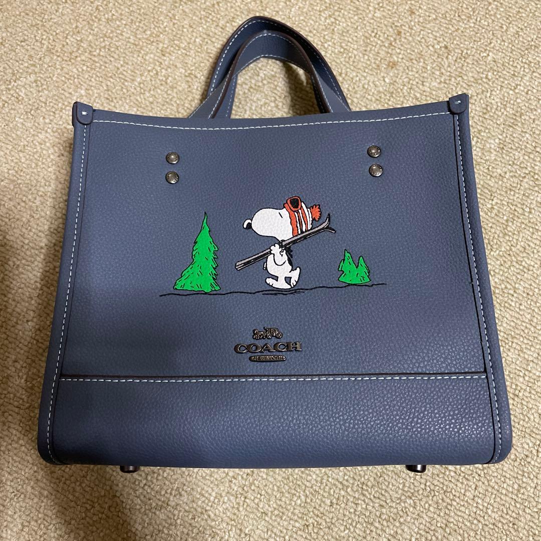 コーチ スヌーピー ハンドバッグ M2261 CE849 COACH man19006.jpg